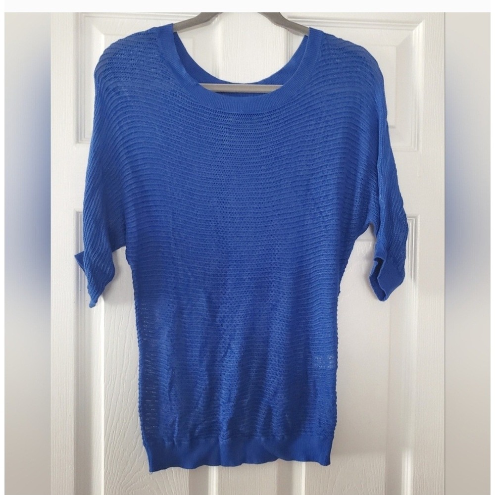 Express blue dolman‎ sweater size medium